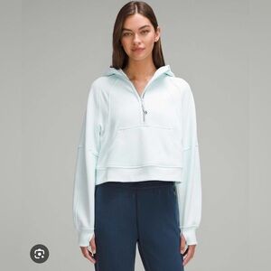 Lululemon Scuba Oversized Half-Zip Hoodie - Sheer Blue